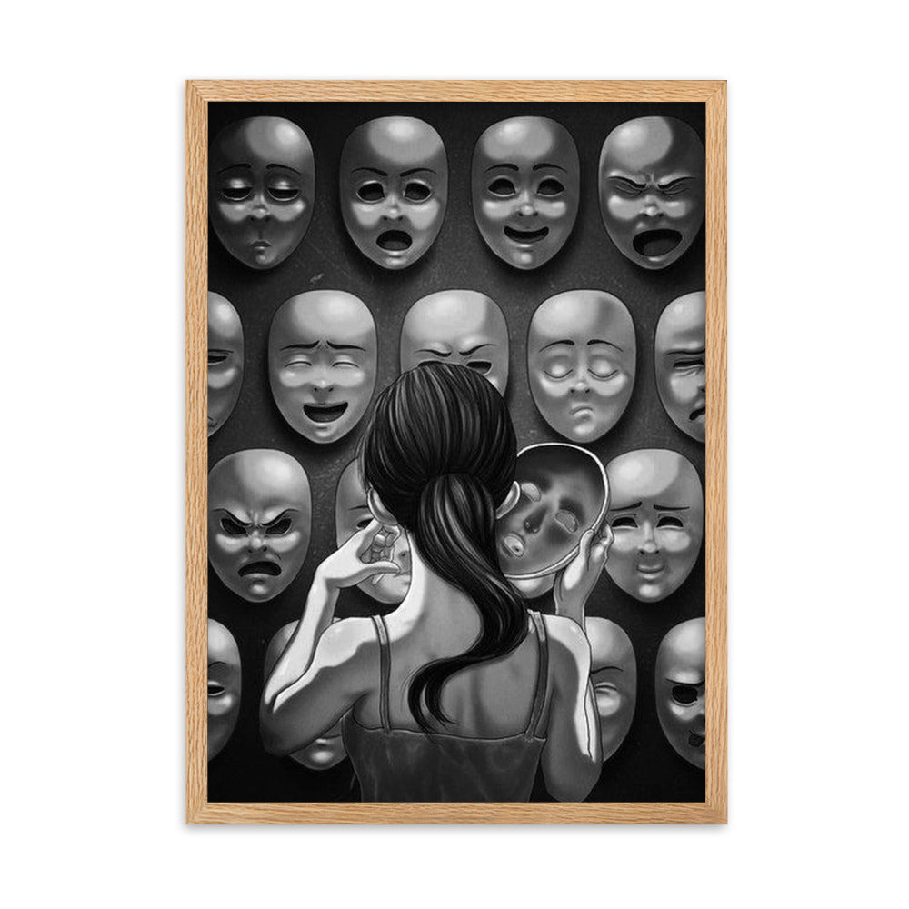 Who Gerahmtes Poster