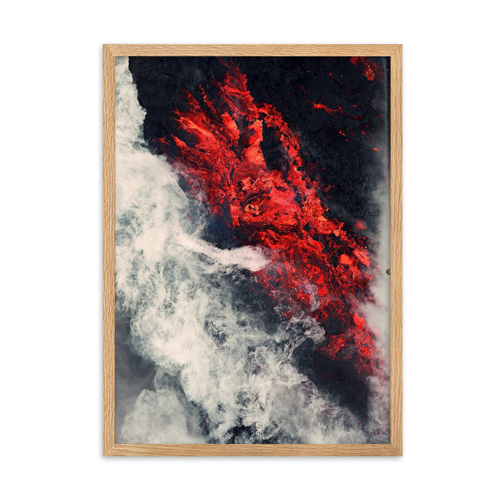Impact Gerahmtes Poster