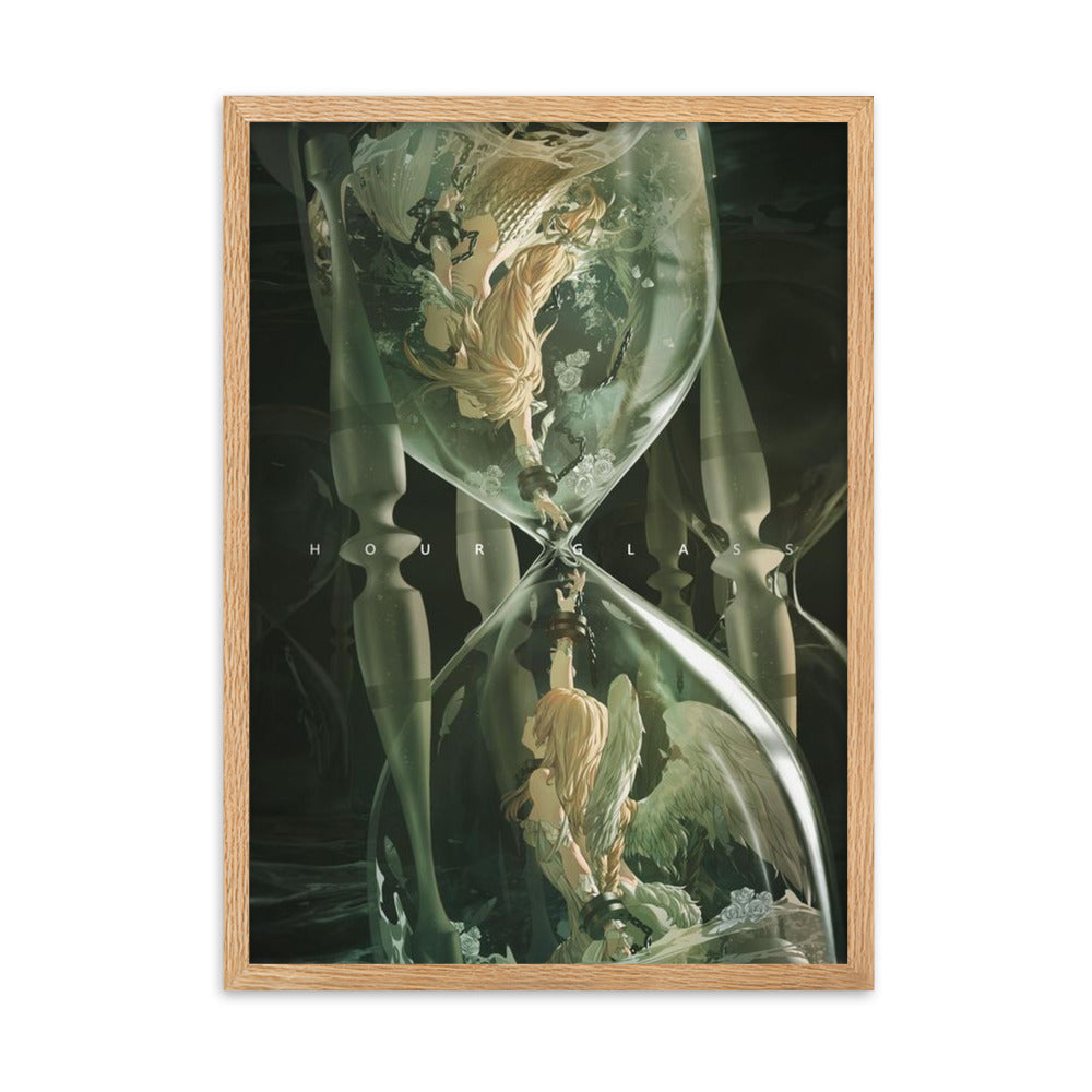 Hourglass Gerahmtes Poster