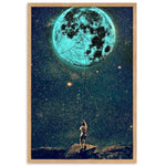 Catching Gerahmtes Poster - Trippy Wall Art