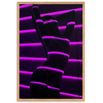 Purp Underwear Gerahmtes Poster