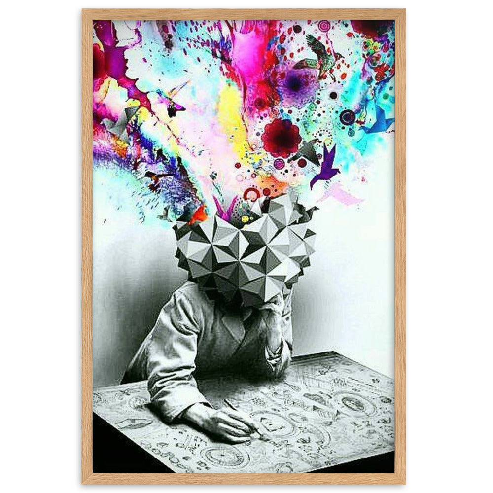 Creativ Minds Gerahmtes Poster