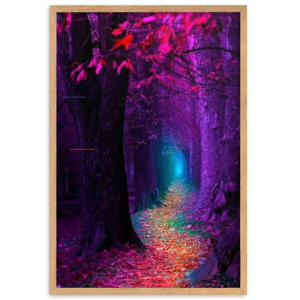 Journey Gerahmtes Poster