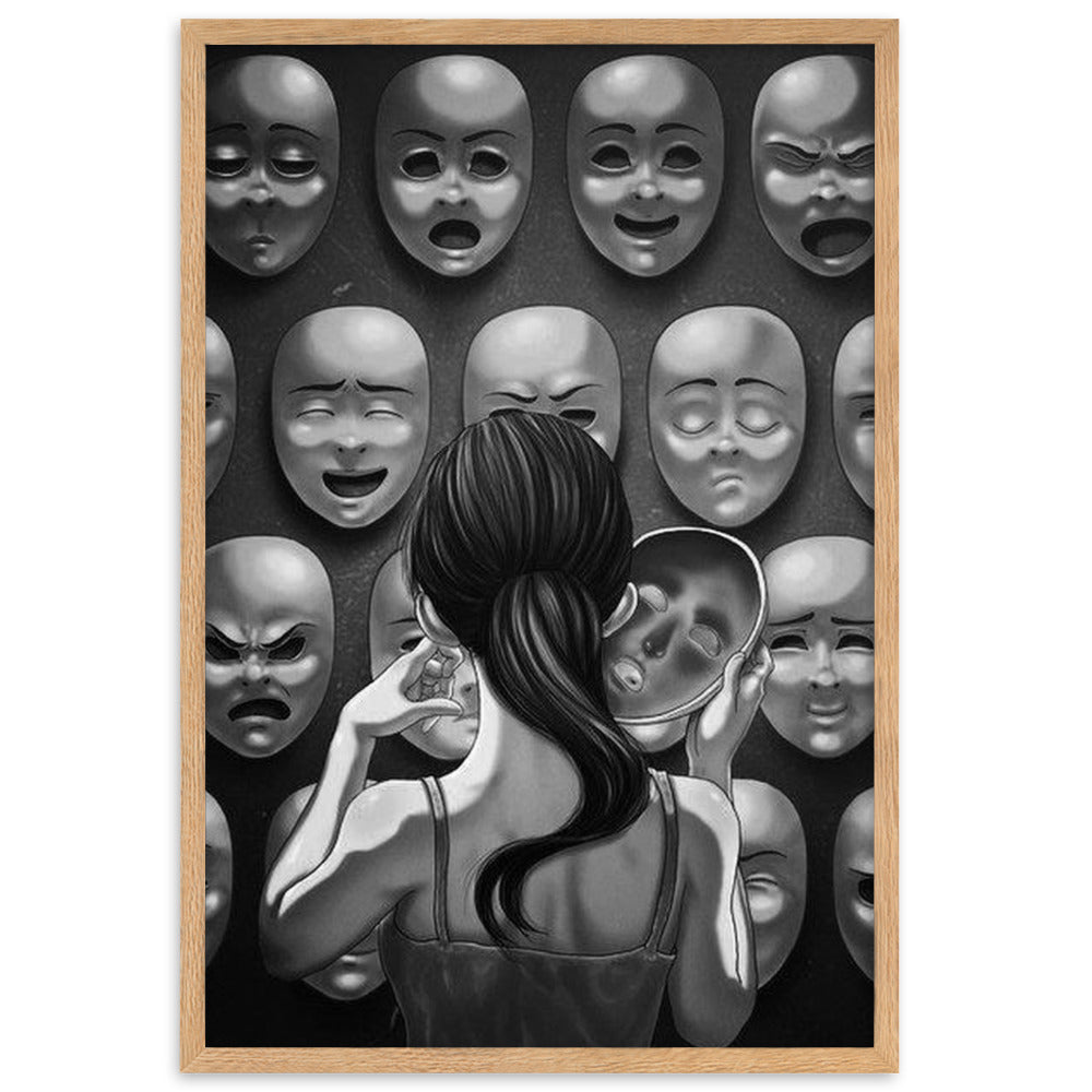Who Gerahmtes Poster
