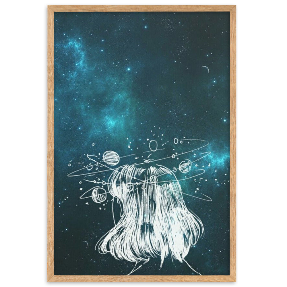 Thoughts Gerahmtes Poster