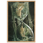 Hourglass Gerahmtes Poster