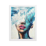 Confidence Gerahmtes Poster - Trippy Wall Art