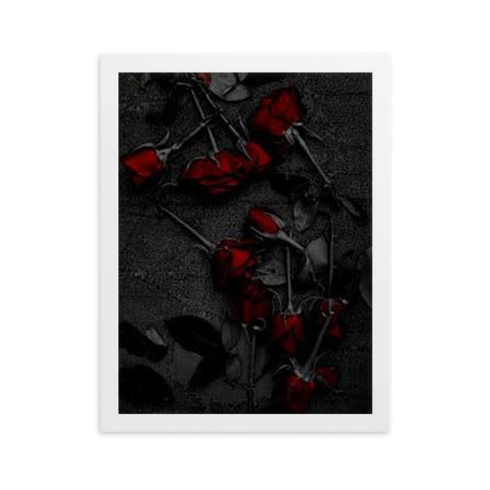 Roses Gerahmtes Poster