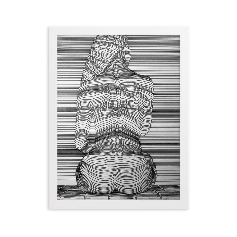 Incandescence Gerahmtes Poster
