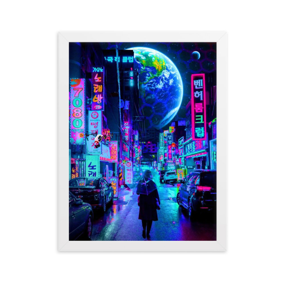 Future Gerahmtes Poster