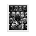 Who Gerahmtes Poster