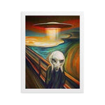 Ufo Art Gerahmtes Poster
