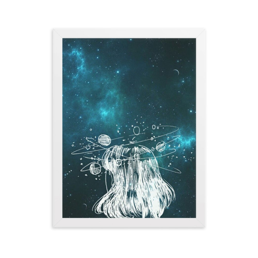 Thoughts Gerahmtes Poster