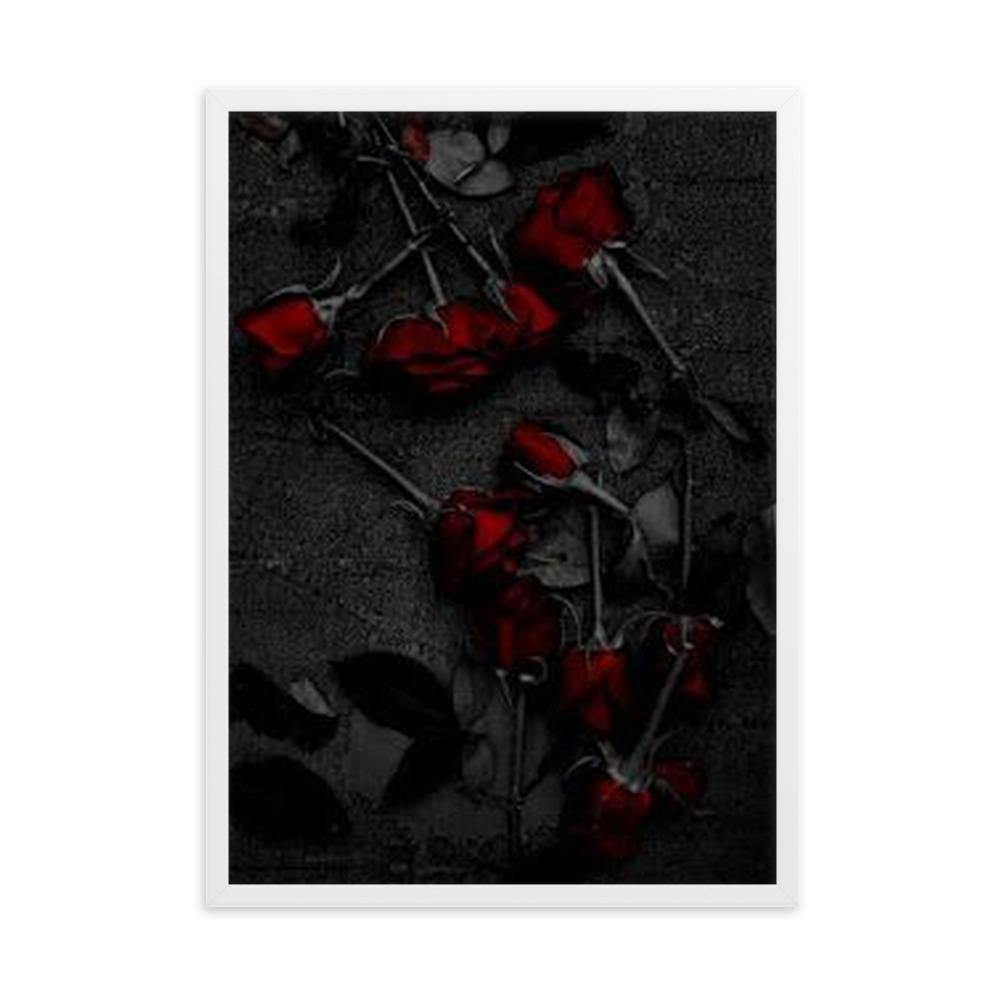 Roses Gerahmtes Poster