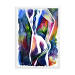 Luminescence Gerahmtes Poster