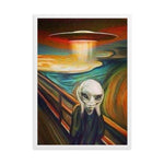 Ufo Art Gerahmtes Poster