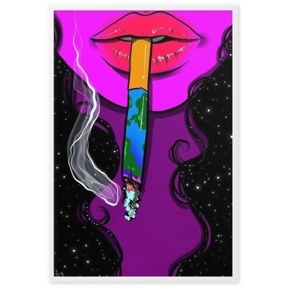 Hide Gerahmtes Poster