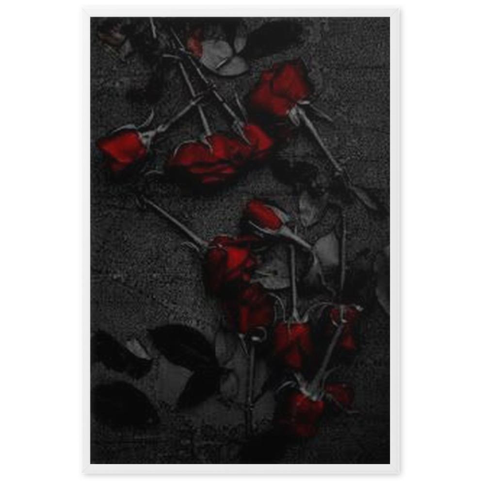 Roses Gerahmtes Poster