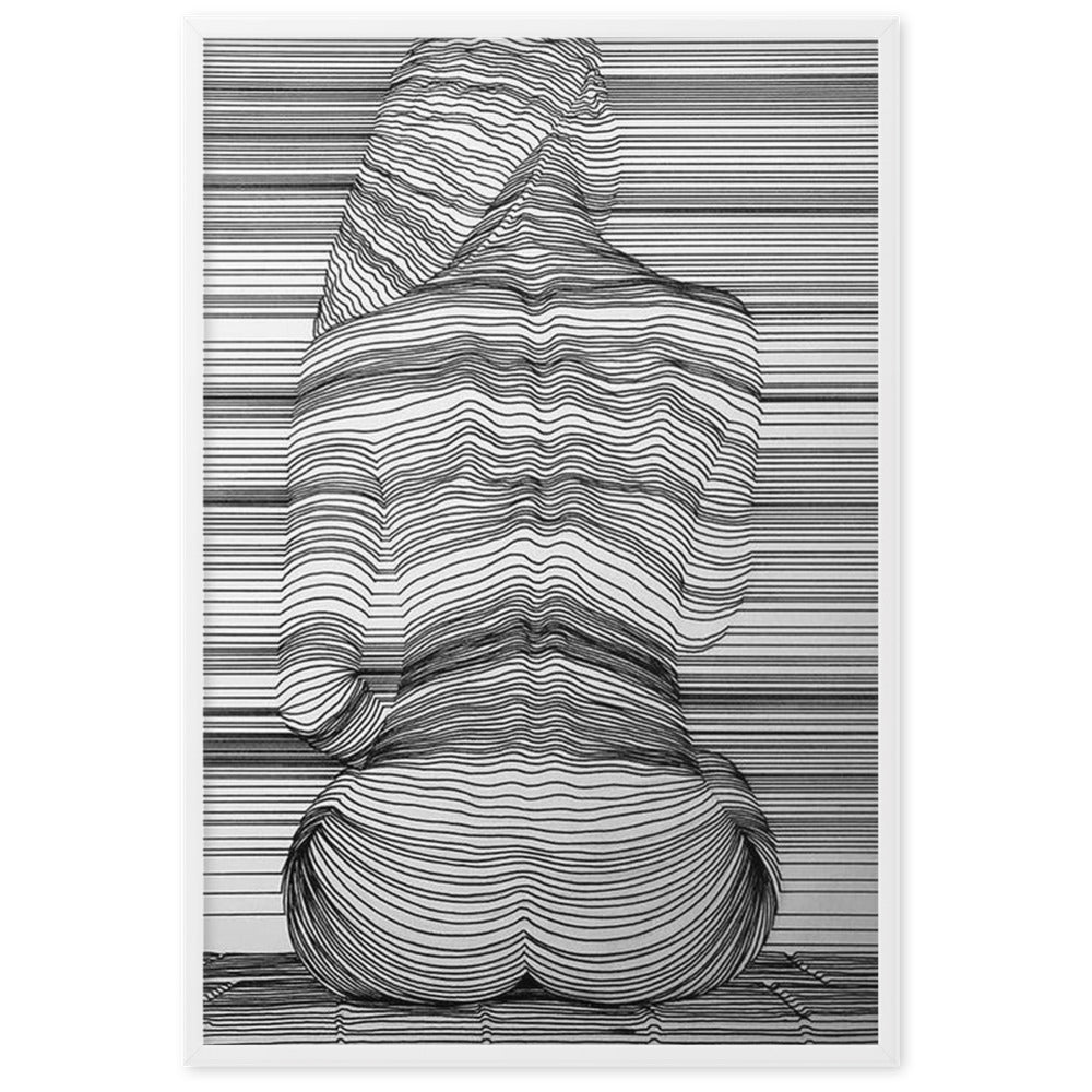 Incandescence Gerahmtes Poster