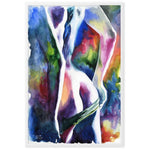Luminescence Gerahmtes Poster
