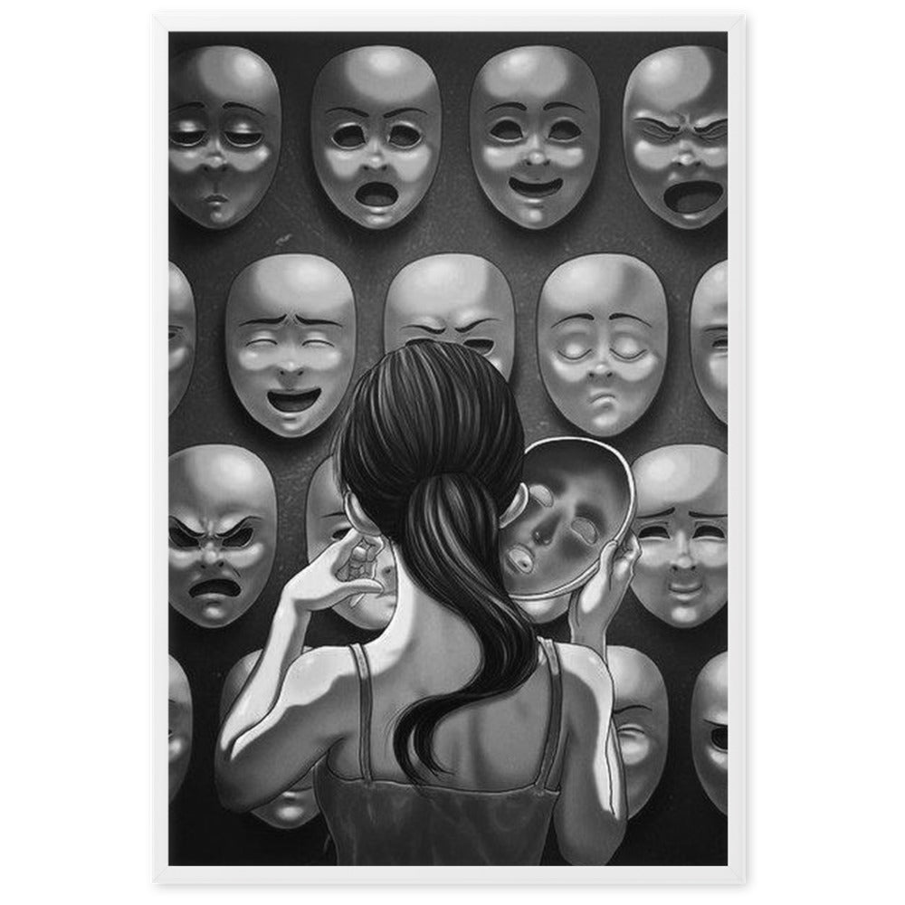 Who Gerahmtes Poster