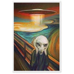 Ufo Art Gerahmtes Poster