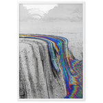 Distorted Waterfall Leinwand