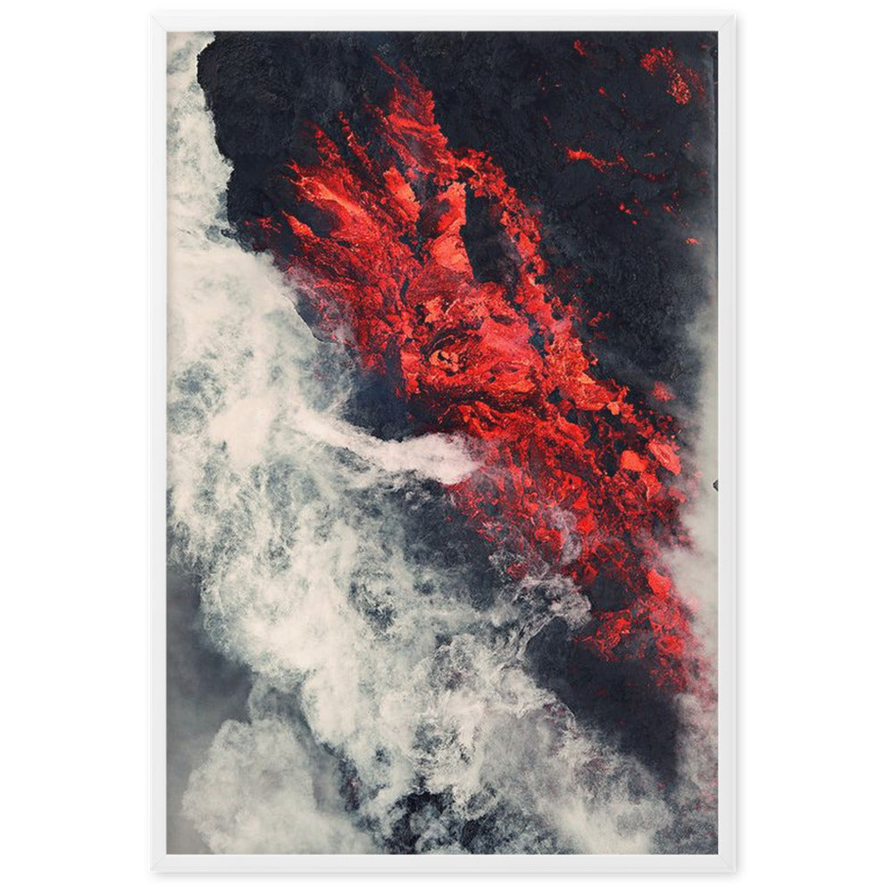Impact Gerahmtes Poster
