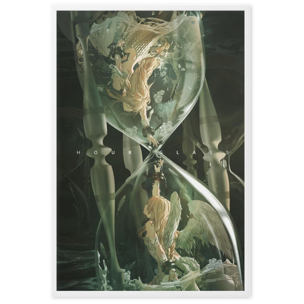Hourglass Gerahmtes Poster