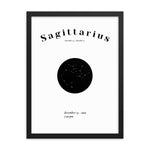 schuetze Sternzeichen personalisieren Poster