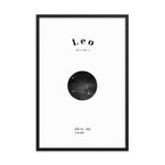 Loewe Sternzeichen personalisieren Poster