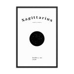 schuetze Sternzeichen personalisieren Poster
