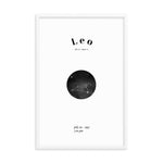 Loewe Sternzeichen personalisieren Poster
