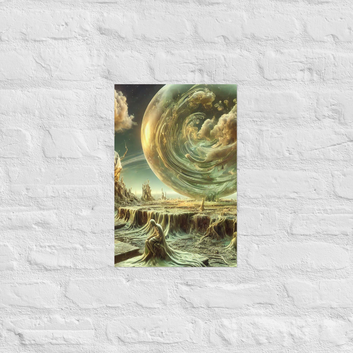 Translucent Sphere Poster