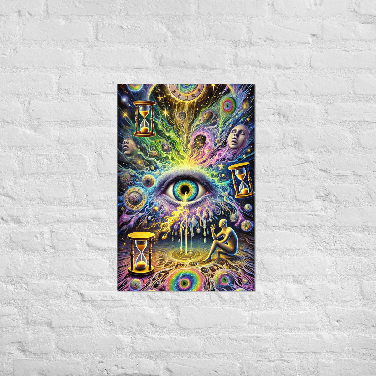 Disorted Art Poster