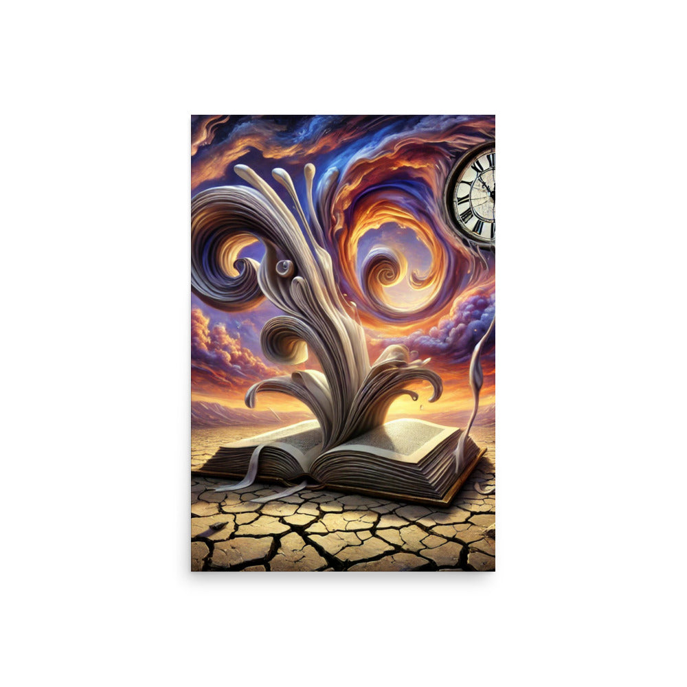 Book Distorted Poster