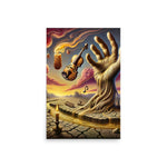 Twisted Hand Poster