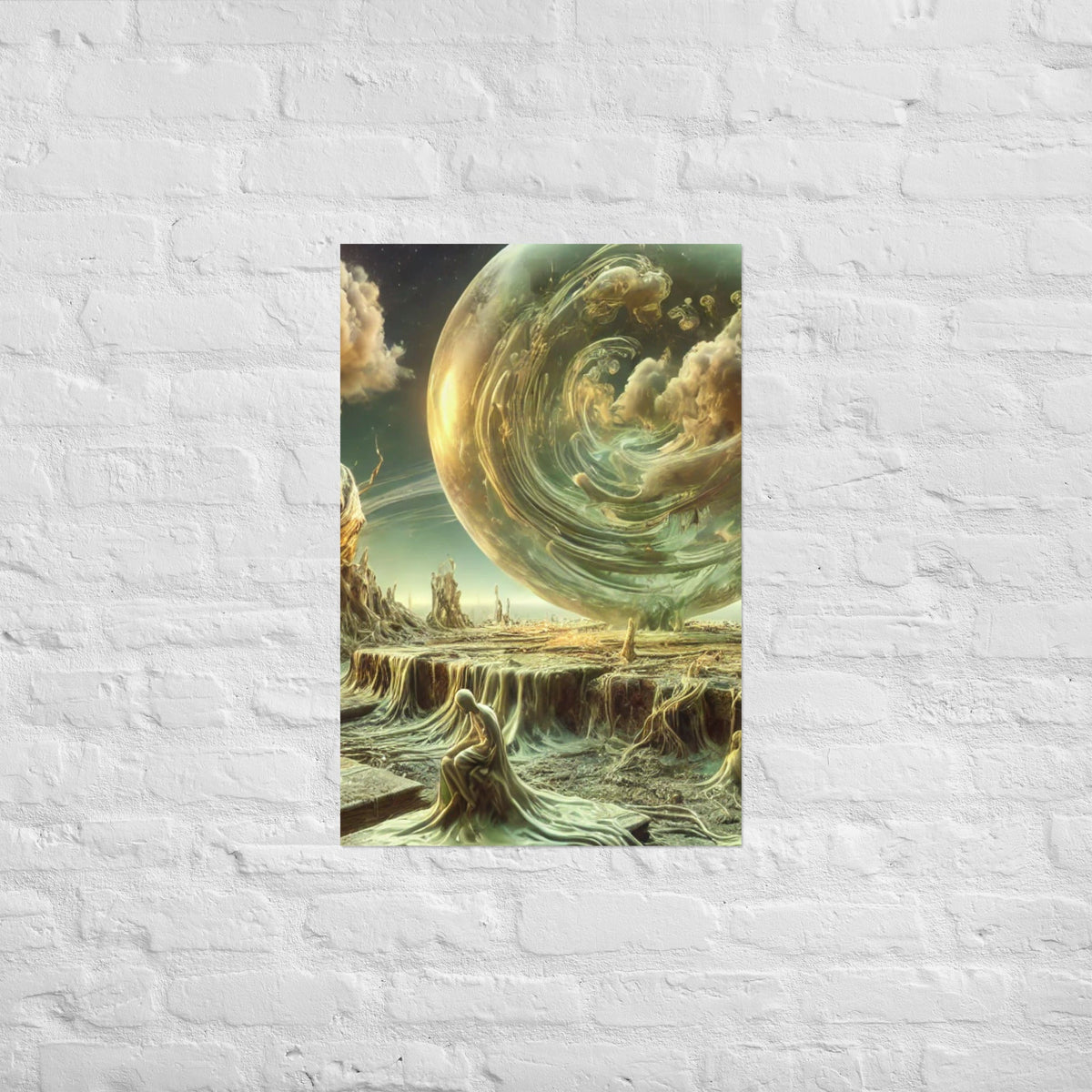 Translucent Sphere Poster