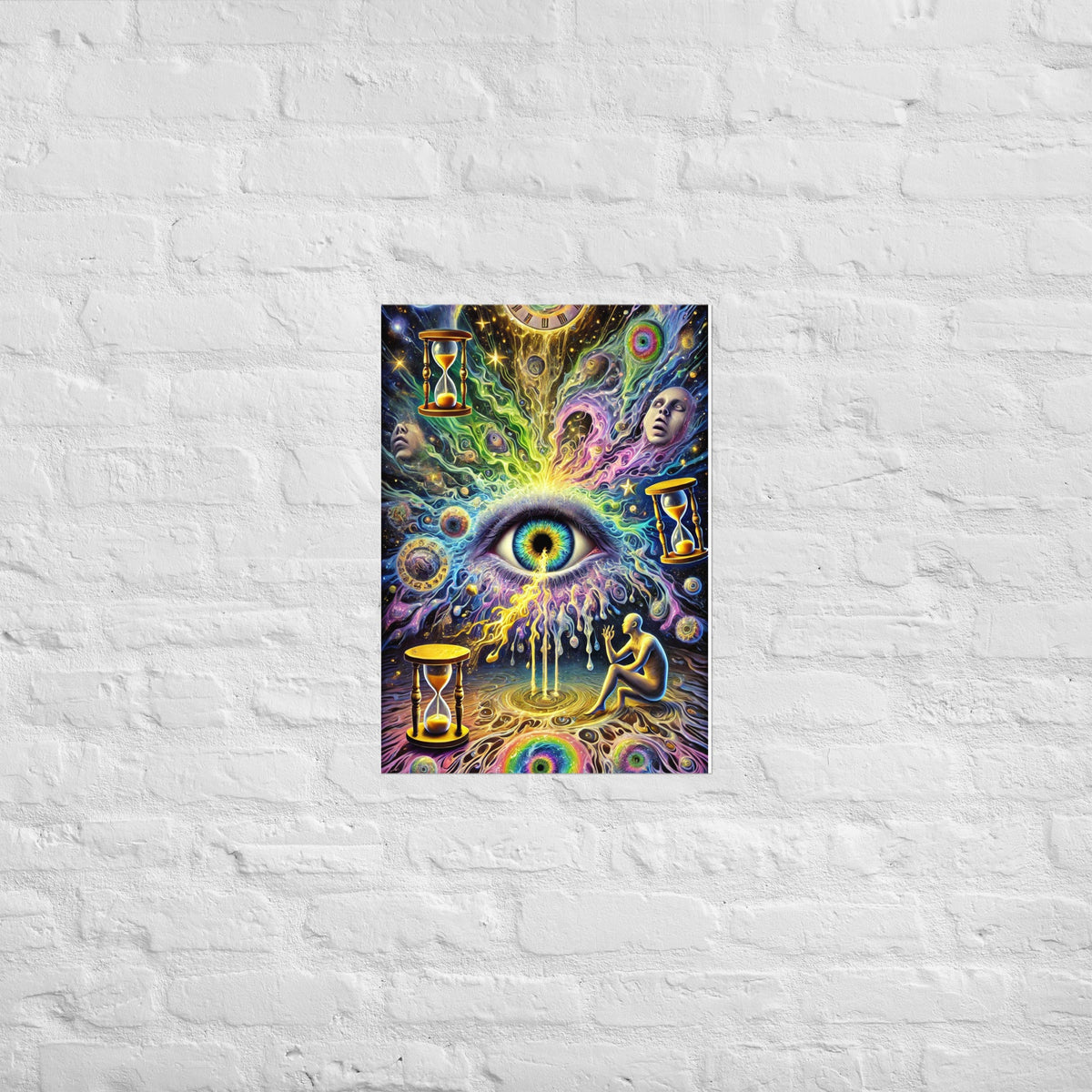 Disorted Art Poster