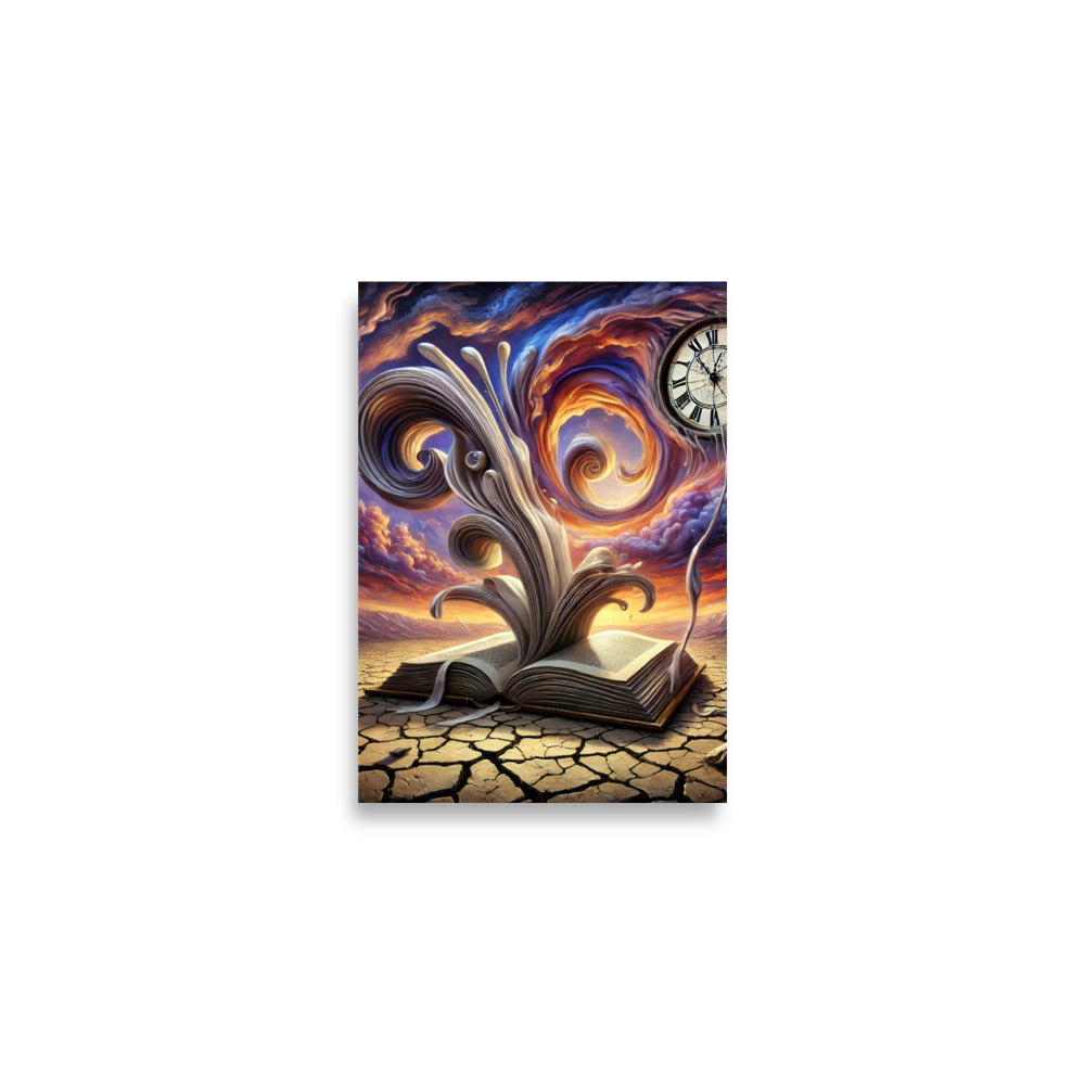 Book Distorted Poster