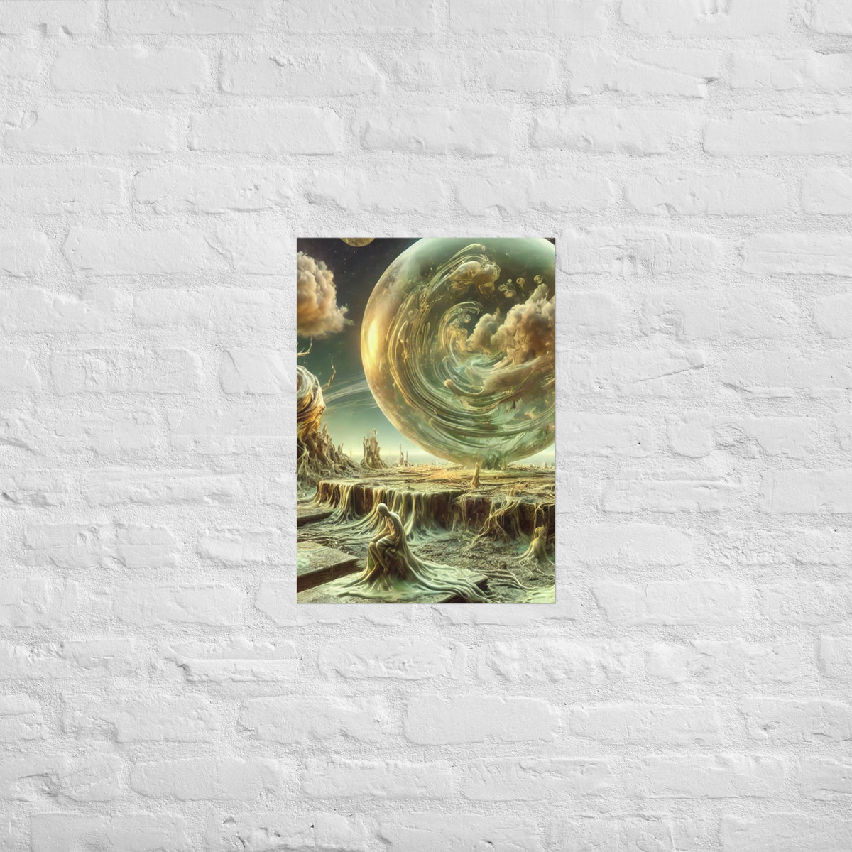 Translucent Sphere Poster