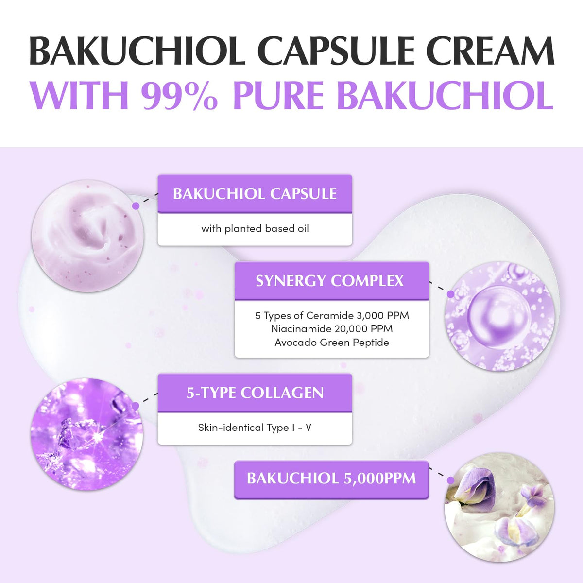 EQQUALBERRY Bakuchiol Plumping Capsule Cream 50 ml