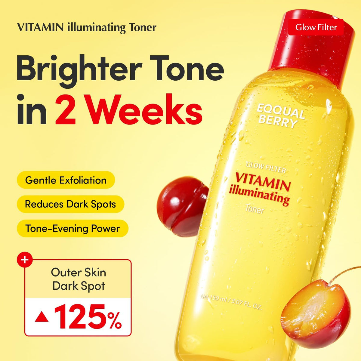 EQQUALBERRY Vitamin Illuminating Toner 150 ml