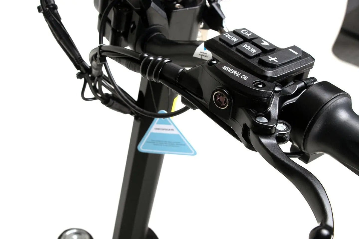 WANDLER K/E Schwarz – Elektroroller 45 km/h mit Sitz für Alltag & Pendeln