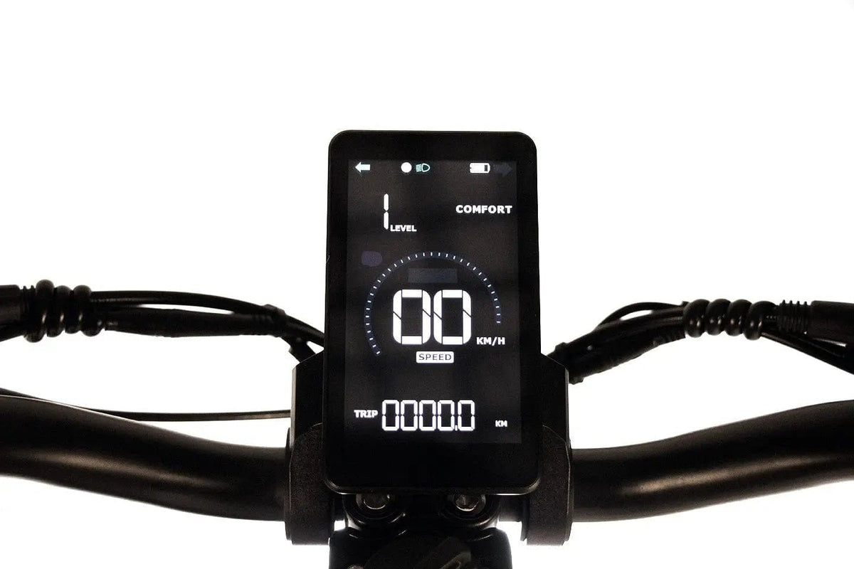 WANDLER K/E Schwarz – Elektroroller 45 km/h mit Sitz für Alltag & Pendeln