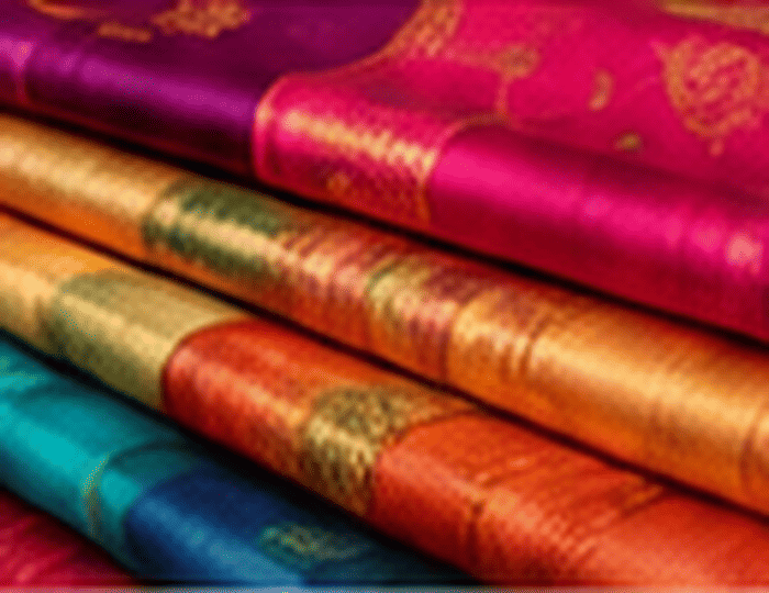 Kanchipuram Silk Puja Vastra  Maroon & Gold
