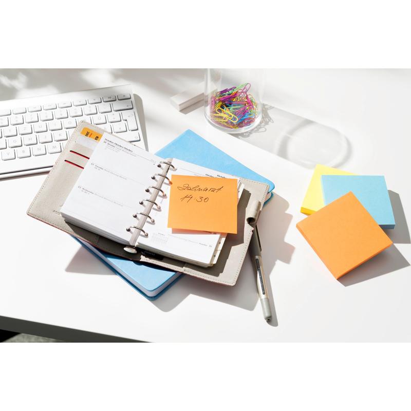 Post-it® Notes, 76 mm x 76 mm, 100 Blatt/Block, 100% PEFC
