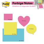Post-it® Notes, 76 mm x 76 mm, 100 Blatt/Block, 100% PEFC