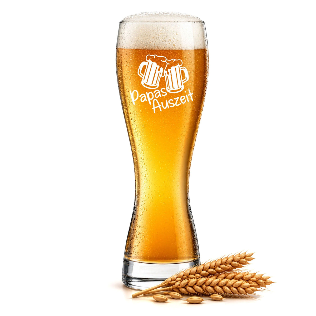 Stölzle Lausitz Weizenglas "Papas Auszeit"