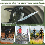 Fahrrad Satteltasche mit Durchsichtigen PVC Kotflügel